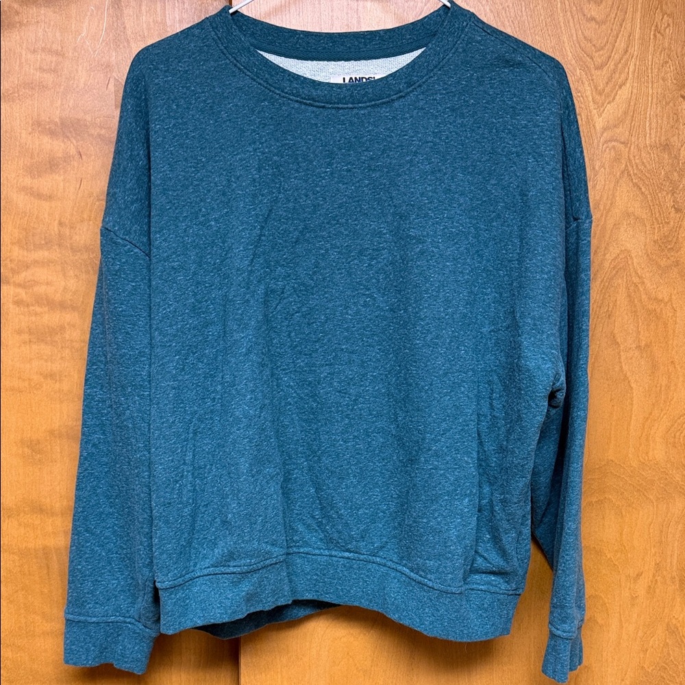 Lands End Serious Sweats sweatshirt. So soft!